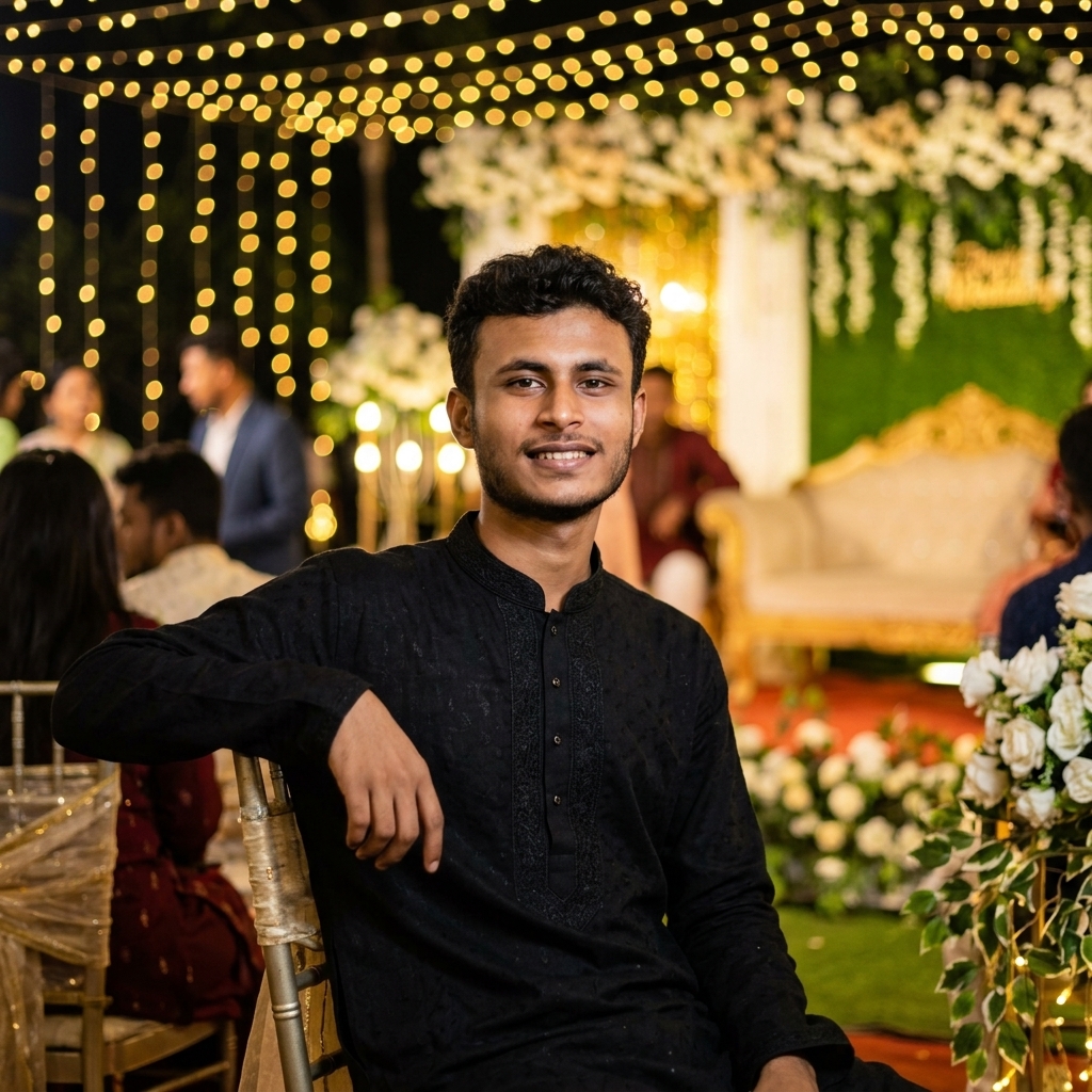 M A Halim Rahi — Portrait, 08